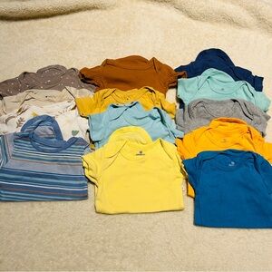 Honest Baby Boy Onesie Bundle